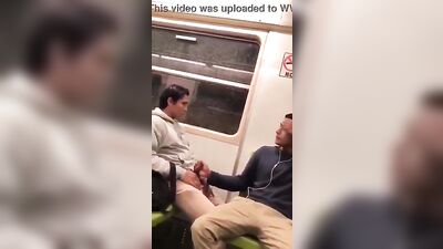 Subway Fun Guys Gay Porn