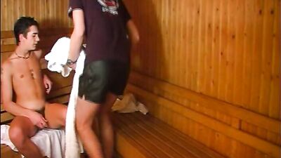 Sauna Boys Gay Teen Sex - Ouch! That Hurts Part1