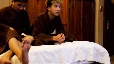 Chinese Boy and Older Guy Fucking