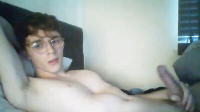 Exposed twink porn wanks on webcam