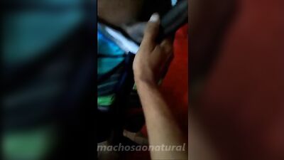 Man playing with black boy's big dick