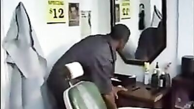 Barrio Barbershop: Action Bareback Father and Step Son