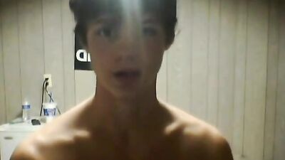 Flexing Bulging Biceps - Cute Amateur Muscle Teenboy Video!