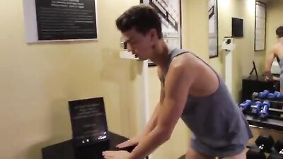 Gym Fitness Guide with Taylor Caniff - Gay Porn Video