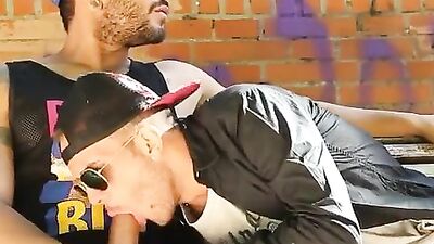 Double Dude Web-Cam Oral Delight