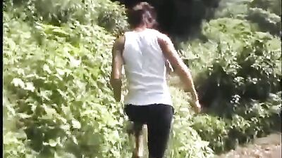 Outdoor Asian Bareback Fucker