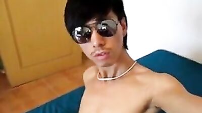 Asian Triple Cum Poppers Cam Show!