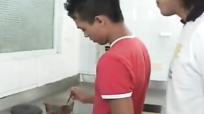 Gay Porn Latins in the Kitchen - The Hottest Latin Men Cooking and Making Love