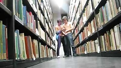 Library-deposits: Cum Shots in Public Outside