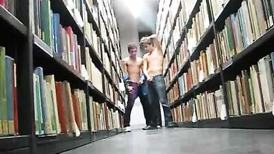 Library-deposits: Cum Shots in Public Outside