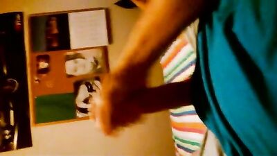 Cum Shots Web-Cam Solo: The Whole Room Shakes Remake