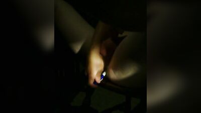 Sharpie wank by flashlight