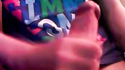 Young Solo Blowjob - Cum Shots and Handjob Delight