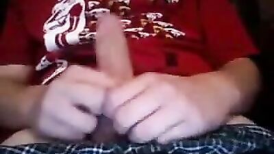 Red Hot Frenzy: Cum Shots Solo Handjob