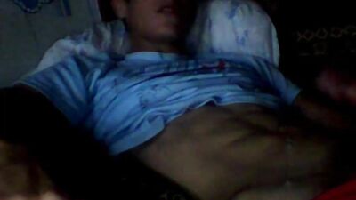 In the Bed of Your Room - Exploring Gay Amature Cum Shots and Handjobs!