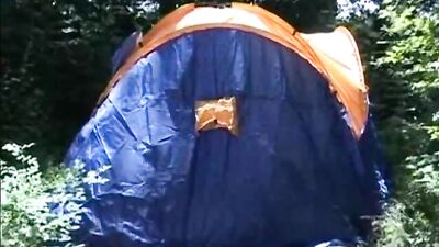 Raw Tent Threesome - Action-Packed Bareback Ass Play!