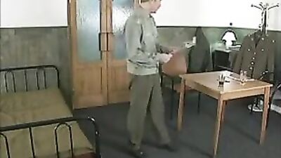 Morning Delights: Bareback Group Sex at the Barracks