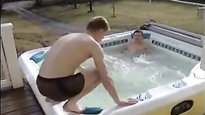 Hot Tub Hornies: Action Bareback Unleashed!