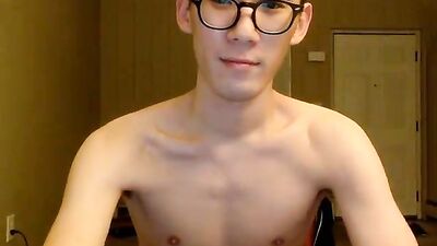Asian with glasses: Explosive Cum Shots by Amature Asian Pornstars!