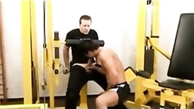 Backdoor Gym Action - Explore the Raw Passion Behind Closed Doors!