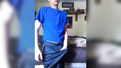 Gay Porn - BlueShirt Amateur Solo Action OR Blue Shirt Amateur Solo Gay Porn Adventure OR Amateur Solo Gay Porn - BlueShirt - Hardcore Action