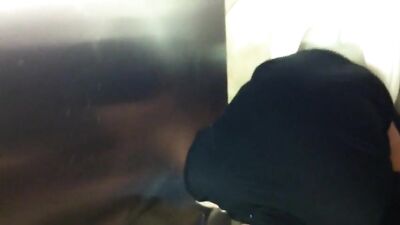 Public Bathroom Exposure: Amateur Cum Shots and Handjobs