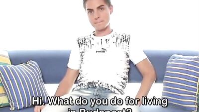 Hungarian Muscle Boy Cumshot - A Hardcore Cam Interview!