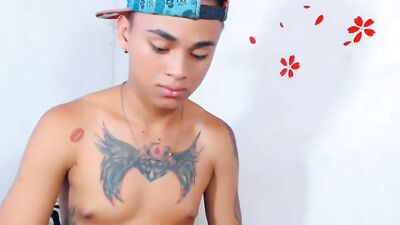 Sexy Young Latino Web-Cam Tattooed Men - Unleashed Passion!