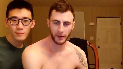 Gay Love Affair: Amateur Cum Shots and Handjobs - Loving Couple