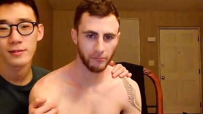 Gay Love Affair: Amateur Cum Shots and Handjobs - Loving Couple