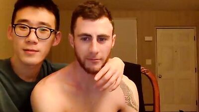 Gay Love Affair: Amateur Cum Shots and Handjobs - Loving Couple