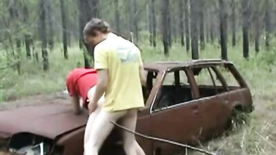 Wild Woodsex - Two Boys Cum Play Outside