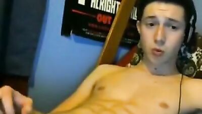 Webcam Boy Cum: Steamy Solo Cum Shots!