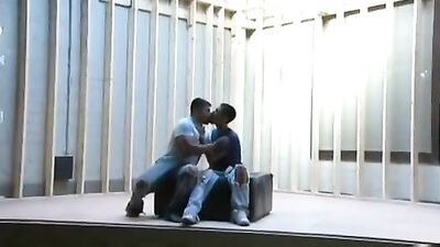 Skinny Boy Fucks Huge Man in Hot Oral Action