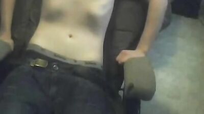 Long-Haired Twink Wanks And Cums Again - Amateur Solo Cumshots