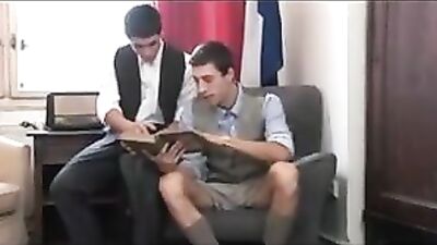 Break from the Studies: Action Bareback Porn Video!