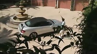 Washing the car: Gay Porn Action - Steamy Car Cleaning!