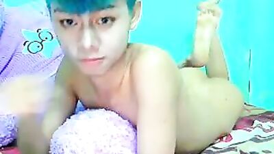 Hot emo cute teen boy smooth asian