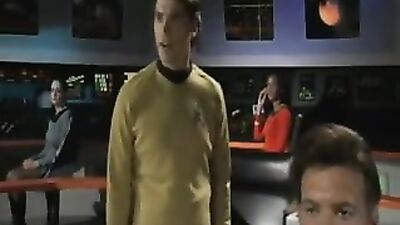 Gay Porn Treasure Hunt : Two Cute Crew Members Find Love In Space!