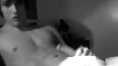 Black and White Cam Cum Shots - Web-Cam Solo Revamped