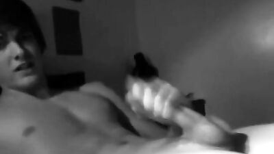 Black and White Cam Cum Shots - Web-Cam Solo Revamped