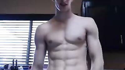 Gay Porn Home Alone Adventure: Amateur Cum Shots and Handjobs