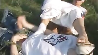 Outdoor Skater Cumshots - Assplay In The Park!