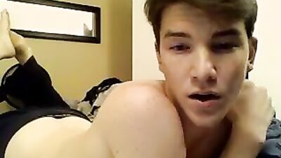Young Amateur Web-Cam Solo: Steamy Gay Sex with a Hunky Young Adonis!