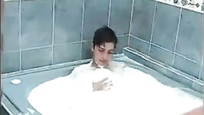 Bubbles and Cum: Latino Action Bareback