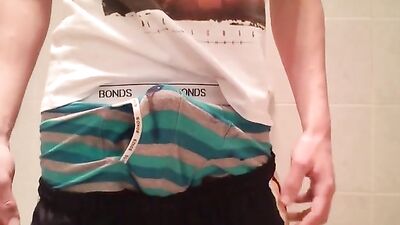 Cum in Pants - Web-Cam Solo Gay Porn Video