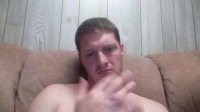 Amateur Cum Shots Handjob: Serious and Strong Gay Porn Video