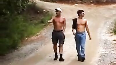 Finding a Private Spot Off The Trail - Gay Porn Action Video