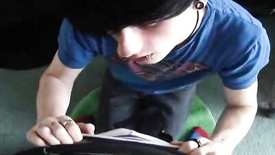 Emo Twink Oral Web-Cam: Amateur Blowjob Delight!