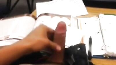 Classroom Jerks And Cum: Amateur Solo Cum Shots